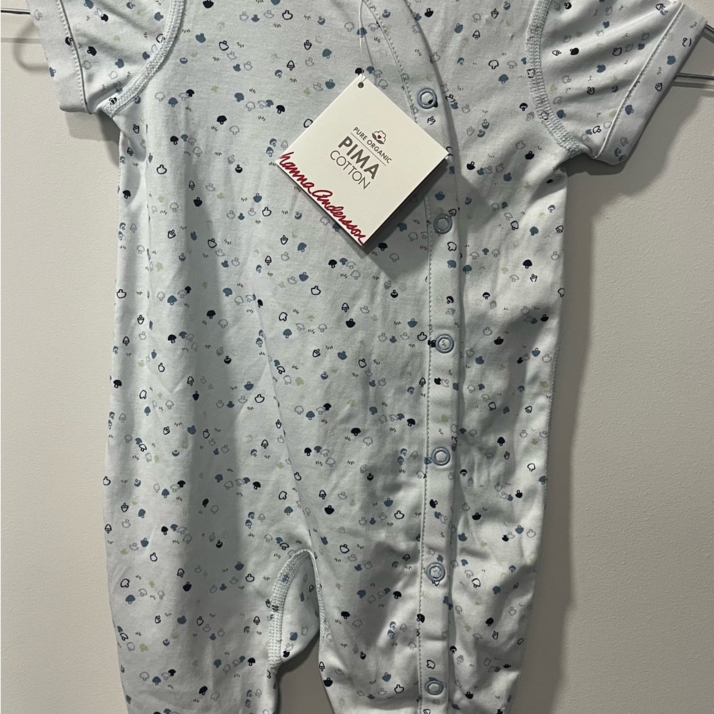Hanna Andersson Blue Kids One Piece